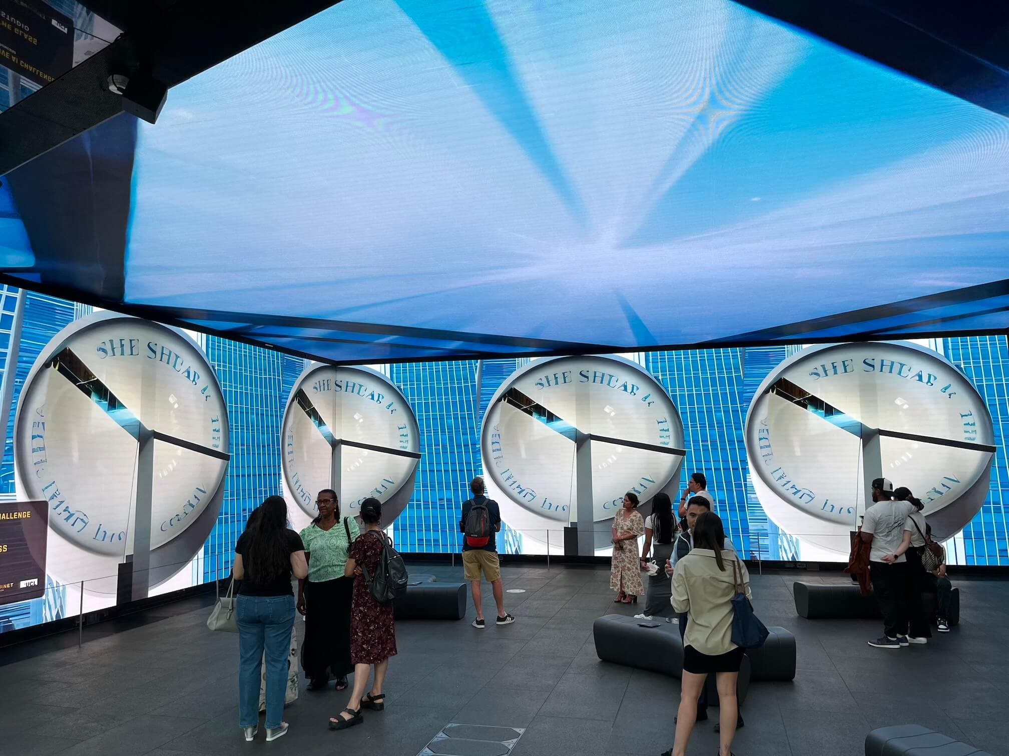 Beyond the Glass installation photo 4